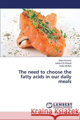 The need to choose the fatty acids in our daily meals Hussein Jihan, El-Khayat Zakaria, Medhat Dalia 9783659808340 LAP Lambert Academic Publishing