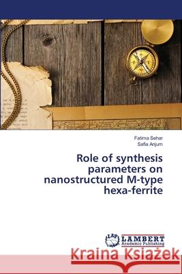 Role of synthesis parameters on nanostructured M-type hexa-ferrite Sehar, Fatima; Anjum, Safia 9783659848858 LAP Lambert Academic Publishing