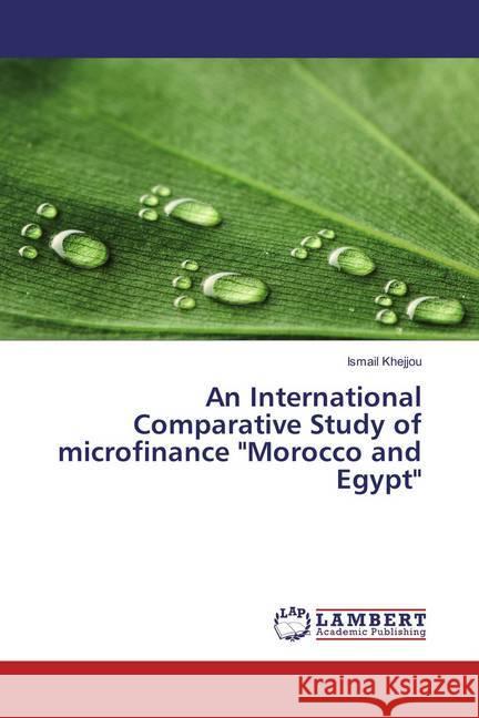 An International Comparative Study of microfinance 