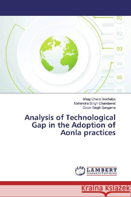 Analysis of Technological Gap in the Adoption of Aonla practices Bochalya, Bhag Chand; Chandawat, Mahendra Singh; Bangarva, Gopal Singh 9783659883699