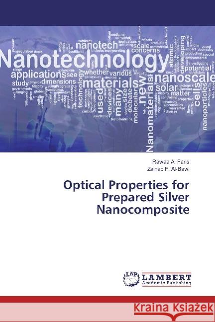 Optical Properties for Prepared Silver Nanocomposite Faris, Rawaa A.; F. Al-Bawi, Zainab 9783659884900