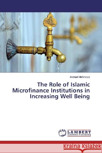 The Role of Islamic Microfinance Institutions in Increasing Well Being Mehmood, Arshad 9783659949869