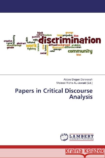 Papers in Critical Discourse Analysis Degan Darweesh, Abbas 9783659966361