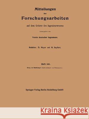 Kraftverbrauch Von Fördermitteln Hanffstengel, Georg Von 9783662017883