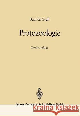 Protozoologie Karl Gottlieb Grell 9783662128428