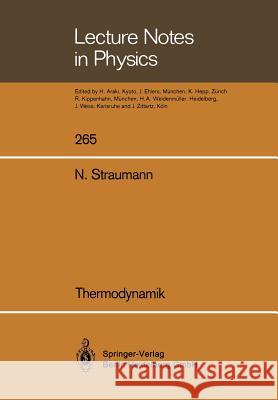 Thermodynamik Norbert Straumann 9783662136003