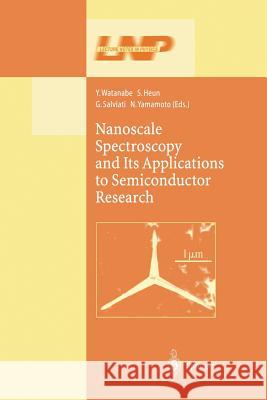 Nanoscale Spectroscopy and Its Applications to Semiconductor Research Y. Watanabe S. Heun G. Salviati 9783662143728 Springer