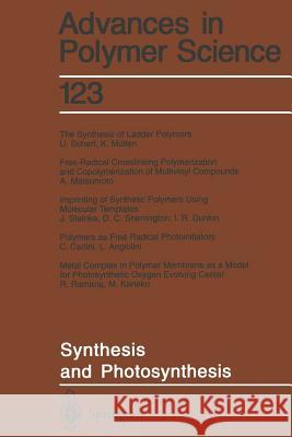 Synthesis and Photosynthesis L. Angiolini                             C. Carlini                               I. R. Dunkin 9783662148679 Springer