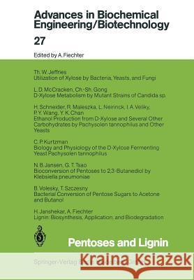 Pentoses and Lignin  9783662153123 Springer