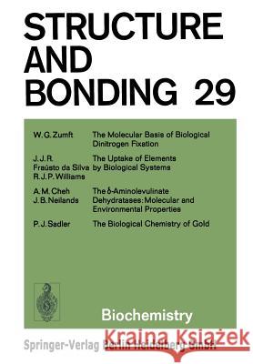 Structure and Bonding Jack D. Dunitz, Peter Hemmerich, James A. Ibers, C. Klixbüll Jørgensen, Joe B. Neilands, Dirk Reinen, Robert Joseph P. W 9783662154946 Springer-Verlag Berlin and Heidelberg GmbH & 