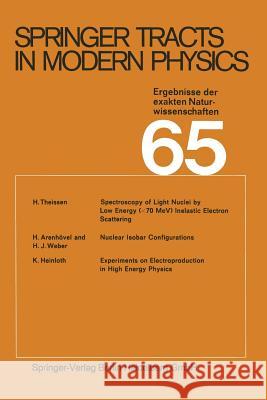 Springer Tracts in Modern Physics: Ergebnisse der exakten Naturwissenschaften Volume 65 G. Höhler 9783662155745 Springer-Verlag Berlin and Heidelberg GmbH & 