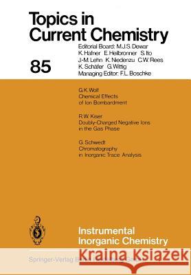 Instrumental Inorganic Chemistry Kendall N. Houk Christopher A. Hunter Michael J. Krische 9783662158227