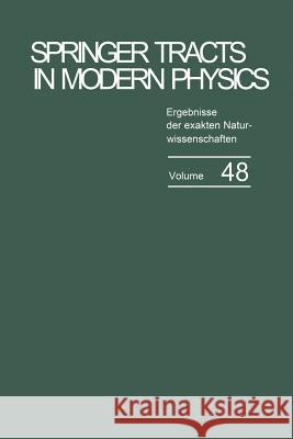 Ergebnisse Der Exakten Naturwissenschaften Grosse, P. 9783662158968 Springer