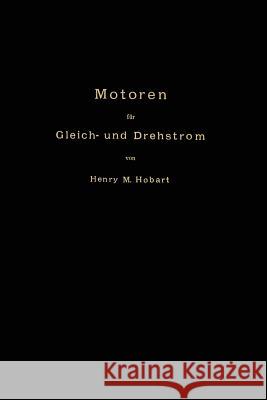 Motoren Für Gleich- Und Drehstrom Punga, Hobart 9783662232675