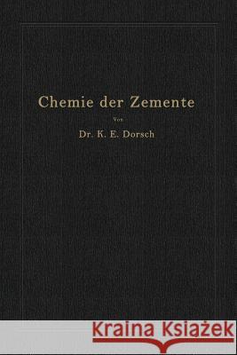 Chemie Der Zemente (Chemie Der Hydraulischen Bindemittel)  9783662277690 Springer