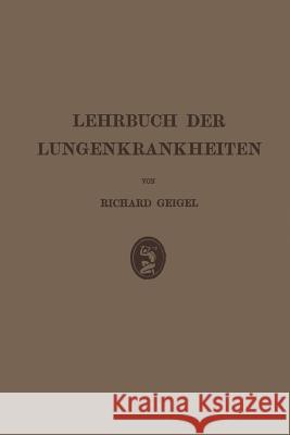 Lehrbuch Der Lungenkrankheiten  9783662298169 Springer