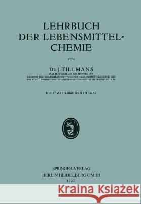 Lehrbuch Der Lebensmittel-Chemie  9783662298176 Springer