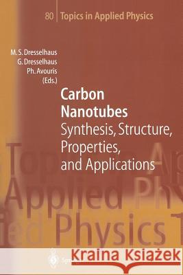 Carbon Nanotubes: Synthesis, Structure, Properties, and Applications Dresselhaus, Mildred S. 9783662307892 Springer