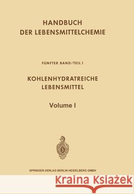 Kohlenhydratreiche Lebensmittel Ludwig Acker 9783662342664 Springer