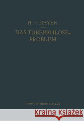 Das Tuberkulose-Problem Hermann Vo 9783662362075 Springer