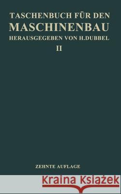 Taschenbuch Für Den Maschinenbau Baer, H. 9783662371794 Springer