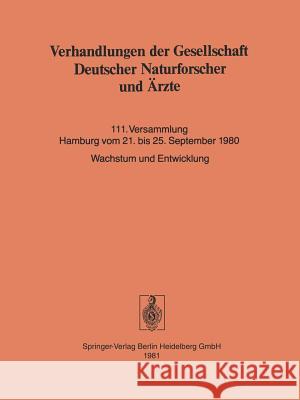 Verhandlungen Der Gesellschaft Deutscher Naturforscher Und Ärzte Jungius, Joachim 9783662373200