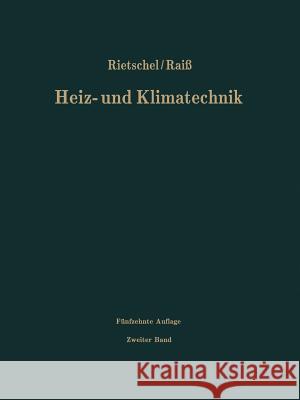 Verfahren Und Unterlagen Zur Berechnung Rietschel, Hermann 9783662373286 Springer