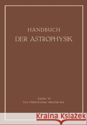 Das Sternsystem: Zweiter Teil Eberhard, Gustav 9783662373996 Springer