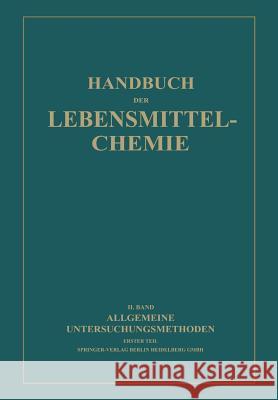 Allgemeine Untersuchungsmethoden: Erster Teil Physikalische Methoden Bömer, A. 9783662426876 Springer