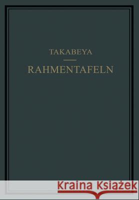 Rahmentafeln Fukuhei Takabeya 9783662427248 Springer