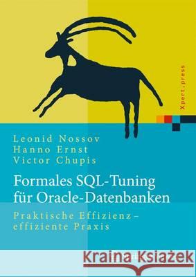 Formales Sql-Tuning Für Oracle-Datenbanken: Praktische Effizienz - Effiziente Praxis Nossov, Leonid 9783662452912 Springer Vieweg