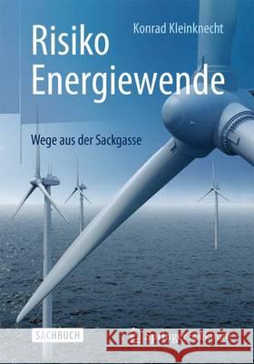 Risiko Energiewende: Wege Aus Der Sackgasse Kleinknecht, Konrad 9783662468876