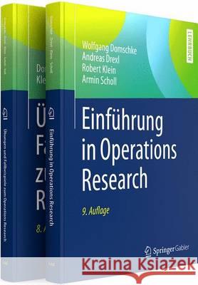 Lehr- Und Arbeitsbuch Operations Research Im Paket Wolfgang Domschke 9783662491065