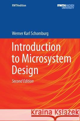 Introduction to Microsystem Design Werner Karl Schomburg 9783662507339 Springer