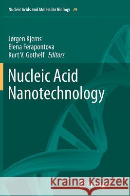 Nucleic Acid Nanotechnology Jorgen Kjems Elena Ferapontova Kurt V. Gothelf 9783662509371 Springer
