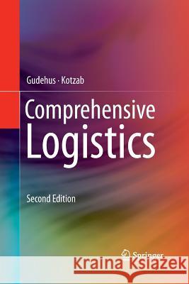 Comprehensive Logistics Timm Gudehus Herbert Kotzab 9783662518021