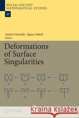 Deformations of Surface Singularities Andras Nemethi Agnes Szilard 9783662524695 Springer