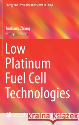 Low Platinum Fuel Cell Technologies Junliang Zhang 9783662560686