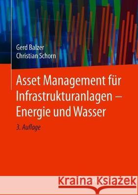 Asset Management Für Infrastrukturanlagen - Energie Und Wasser Balzer, Gerd 9783662615256 Springer Vieweg