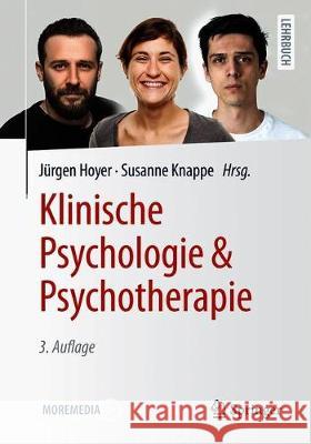 Klinische Psychologie & Psychotherapie J Hoyer Susanne Knappe 9783662618134 Springer