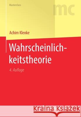 Wahrscheinlichkeitstheorie Achim Klenke 9783662620885 Springer Spektrum