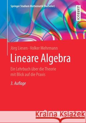 Lineare Algebra: Ein Lehrbuch Über Die Theorie Mit Blick Auf Die Praxis Liesen, Jörg 9783662627419