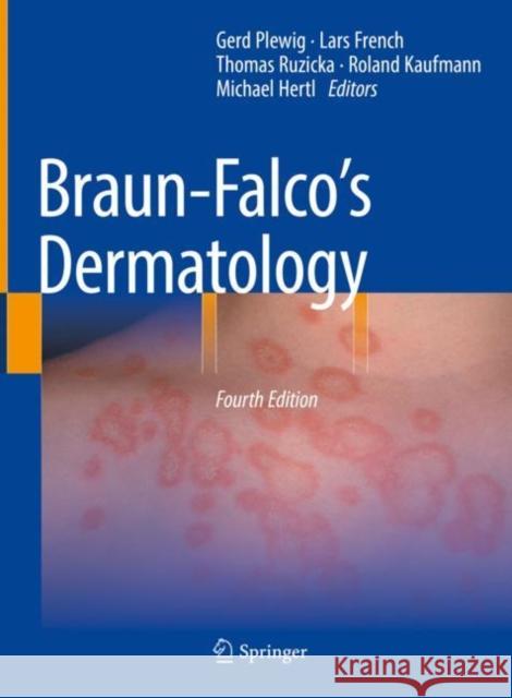 Braun-Falco´s Dermatology Plewig, Gerd 9783662637081 Springer