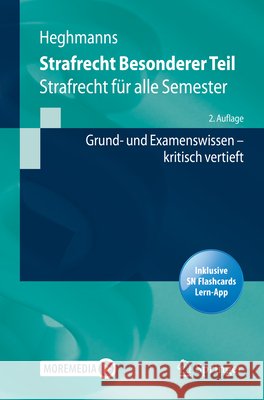 Strafrecht Besonderer Teil: Strafrecht Für Alle Semester - Grund- Und Examenswissen Kritisch Vertieft Heghmanns, Michael 9783662639665 Springer