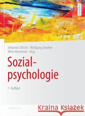 Sozialpsychologie Johannes Ullrich Wolfgang Stroebe Miles Hewstone 9783662652961