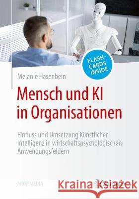 Mensch und KI in Organisationen Hasenbein, Melanie 9783662663745