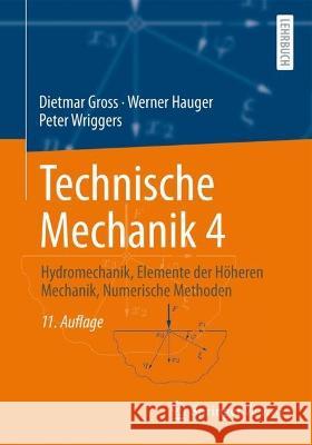 Technische Mechanik 4: Hydromechanik, Elemente Der Höheren Mechanik, Numerische Methoden Gross, Dietmar 9783662665237