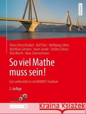 So viel Mathe muss sein! Dürrschnabel, Klaus, Dürr, Rolf, Erben, Wolfgang 9783662671931