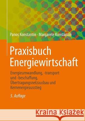 Praxisbuch Energiewirtschaft Konstantin, Panos, Konstantin, Margarete 9783662673348