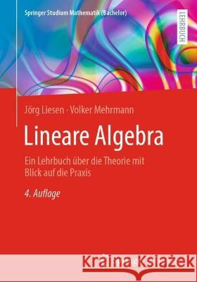 Lineare Algebra: Ein Lehrbuch ?ber Die Theorie Mit Blick Auf Die Praxis J?rg Liesen Volker Mehrmann 9783662679432 Springer Spektrum